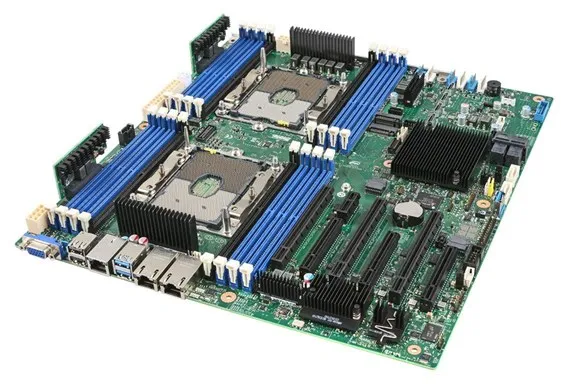 Intel Server Board S2600STQR - Motherboard - Intel C628 - Intel Socket P Sockel - DDR4 RAM - SSI (Server)