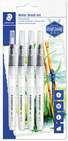 Staedtler Pinsel, 4 Stk. Ass. Bk