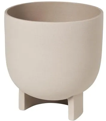 Kristina Dam Studio Serene Blumentopf Terrakotta Sand Groß